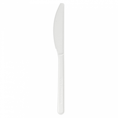 Couteau compostable-biodégradable 18 cm - 50 U