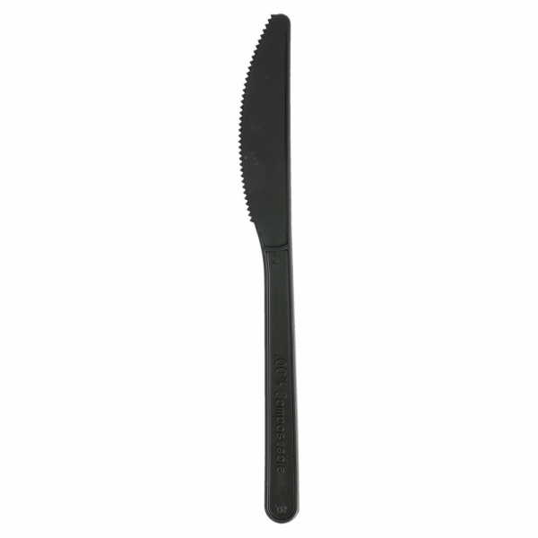 Couteau compostable-biodégradable 18cm - 50 U