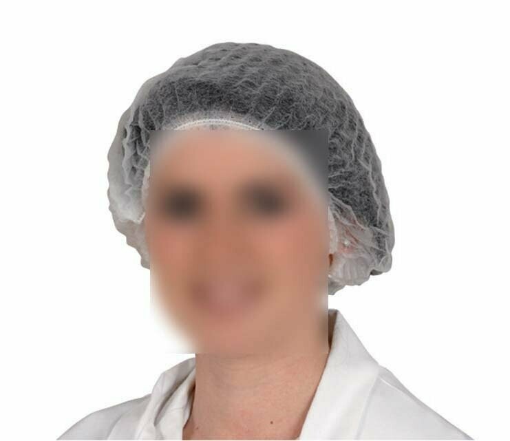 Charlotte blanche à clip "accordéon" - 100U