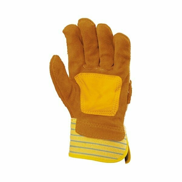 Gant Docker cuir jaune - 1U