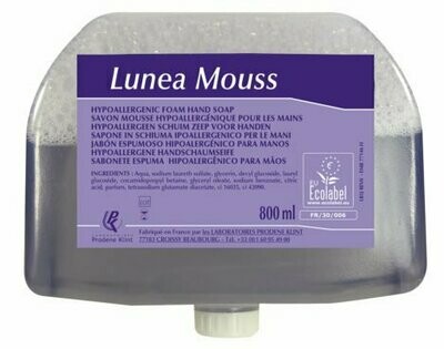 Recharge savon Lunea Mouss Ecolabel - 800 ml