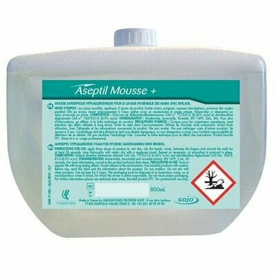 Recharges savon aspetil mousse + - 800ml