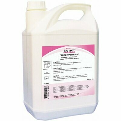 Crème lavante nacrée blanche - 5L
