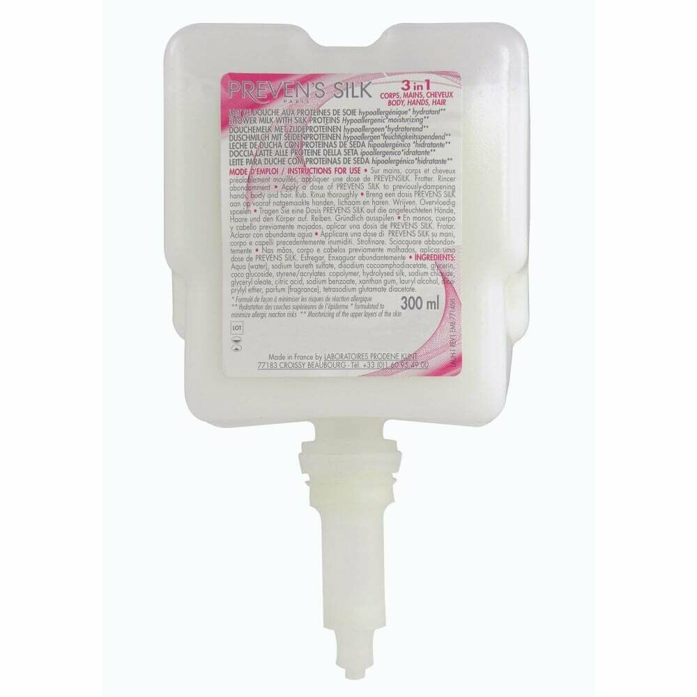 Recharge savon preven's silk - 12x300 ml