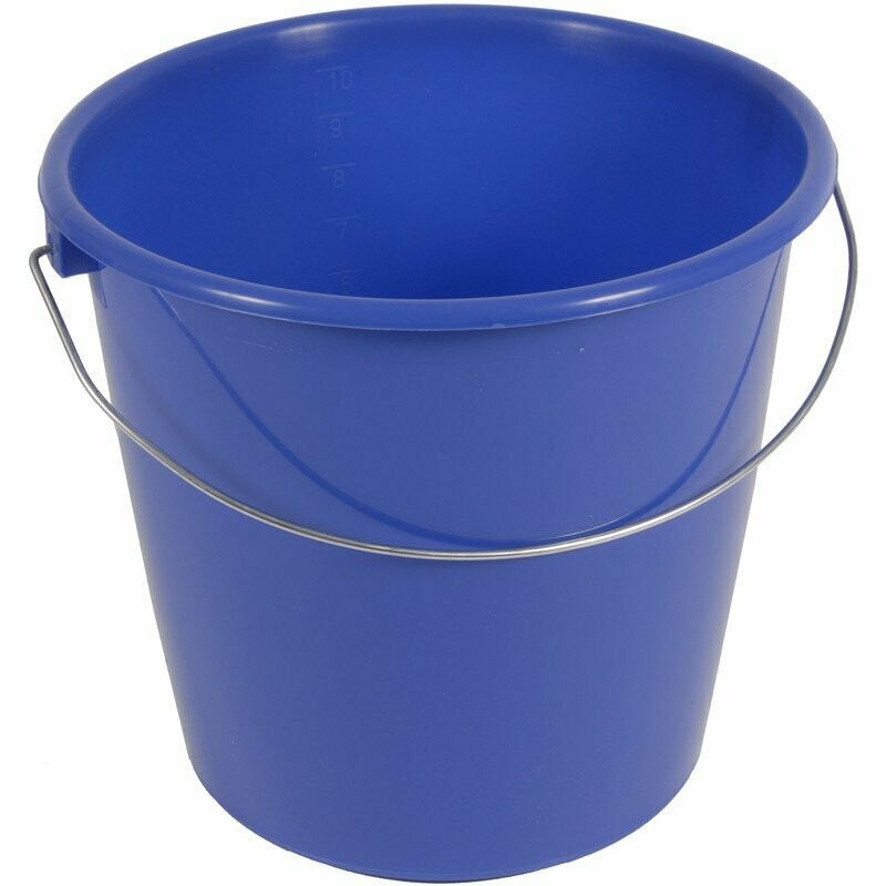 Seau de ménage renforcé 10L - 1U