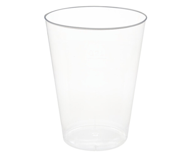 VERRES INJECTÉS STANDARD TRANSPARENT CRISTAL PS