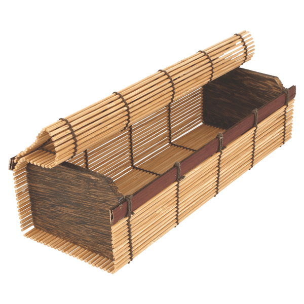 BOÎTES SUSHI 23x8x6 CM NATUREL BAMBOU - 1U