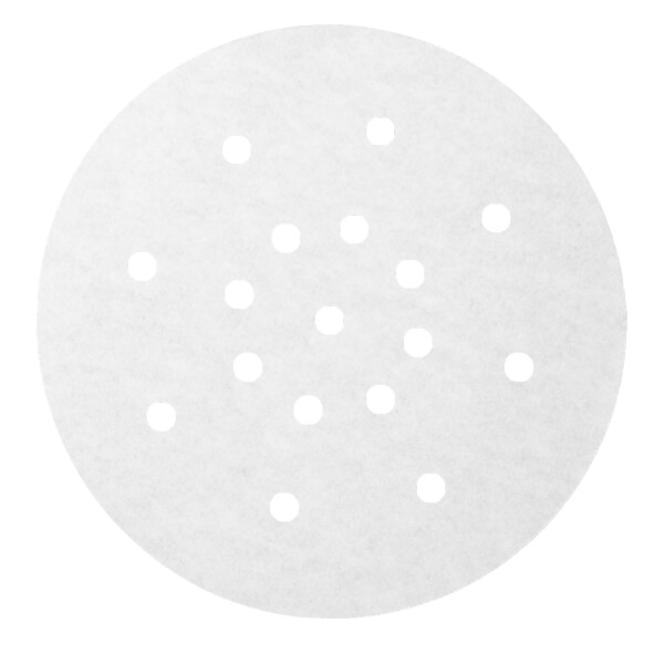 PAPIERS PERFORÉS POUR DIM-SUM BLANC PARCH.INGRAISSABLE - pack 250 U
