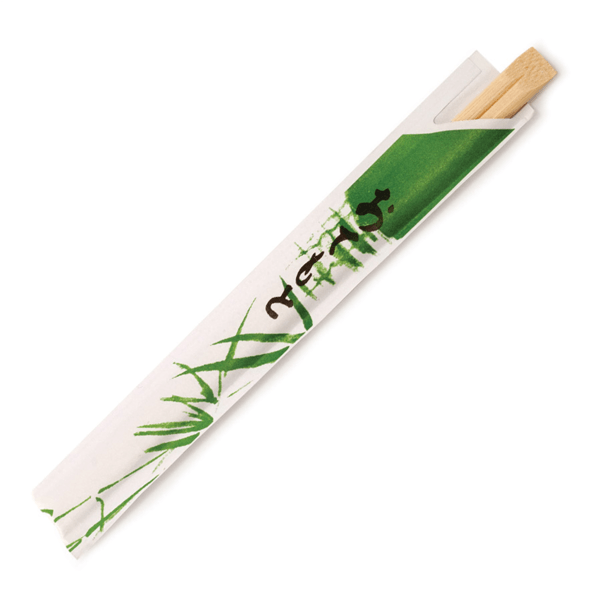 BAGUETTES CHINOISES EN SACHET 20 CM NATUREL BAMBOU (pack 100 UNITÉ)
