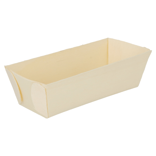 BARQUETTES RECTANGULAIRES NATUREL BOIS pack 50 U