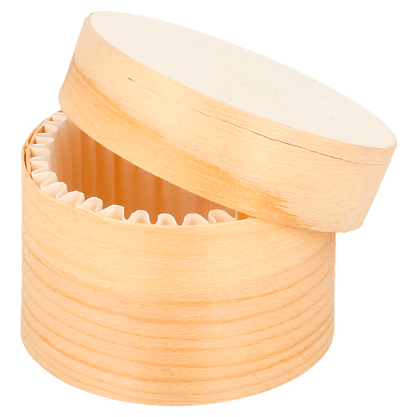 MINI BOÎTES CYLINDRIQUES POUR CUISSON AVEC COUVERCLE