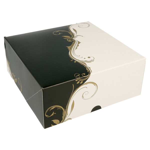 BOÎTES PATISSERIES SANS FENÊTRE BLANC - pack 50 U