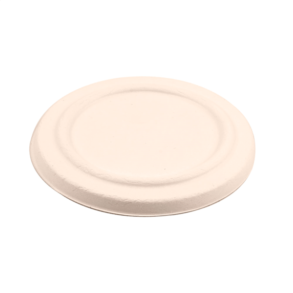 COUVERCLES POUR POTS TERRINE 'BIONIC' Ø 12x1,2 CM NATUREL OU BLANC - Pack 50 U