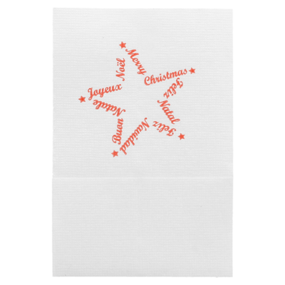 Mini serviette Mini serviette "Christmas" - pack 200U