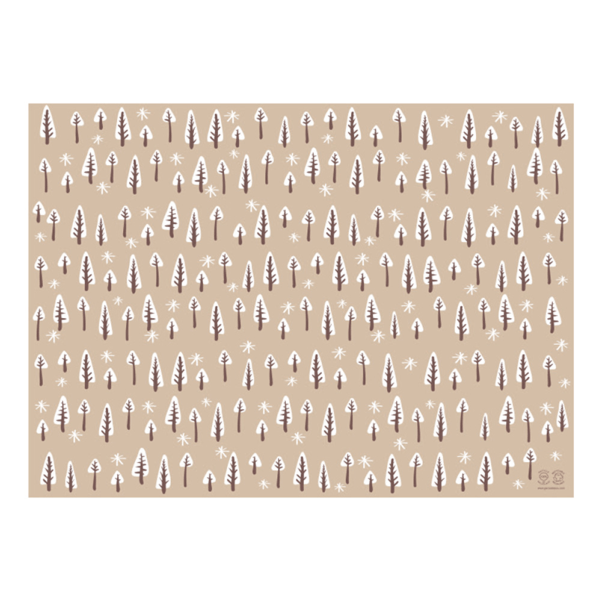 Set de table 31 x 43 cm "forêt" - pack 500U