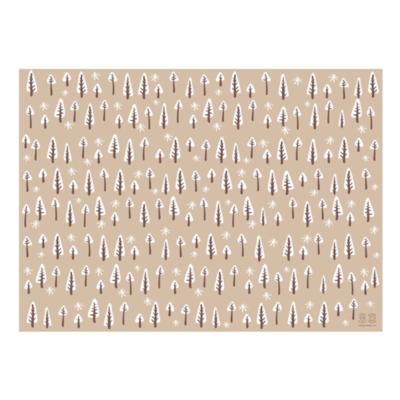 Set de table 31 x 43 cm "forêt" - pack 500U
