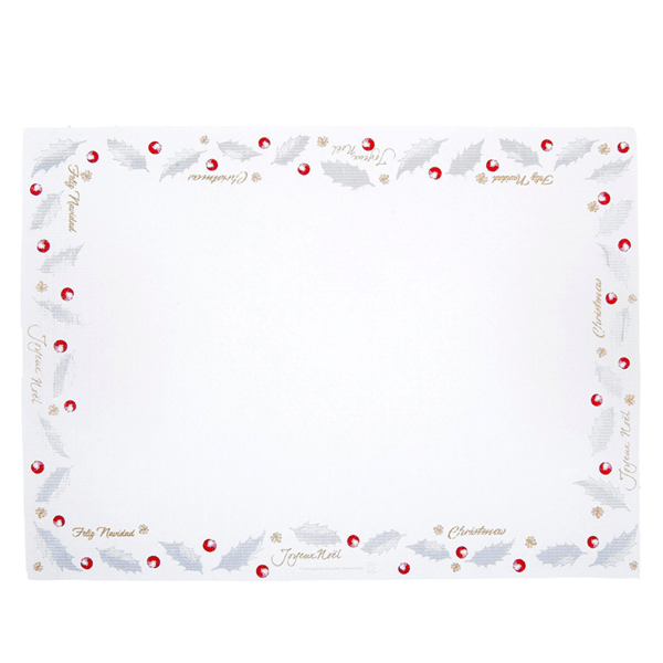 Set de table 31 x 43 cm "New Noel" - pack 500U