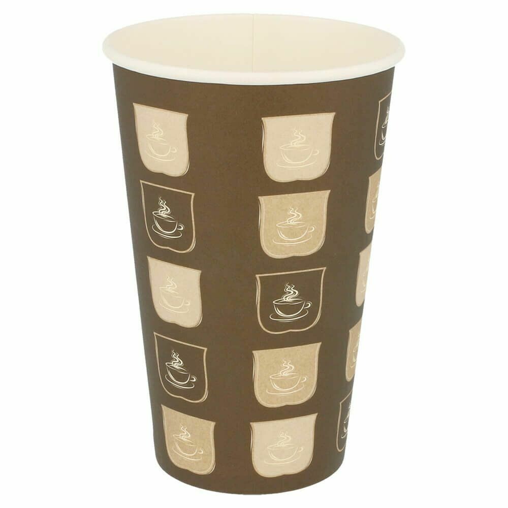 GOBELETS BOISSONS CHAUDES 1 PAROI 480 ML