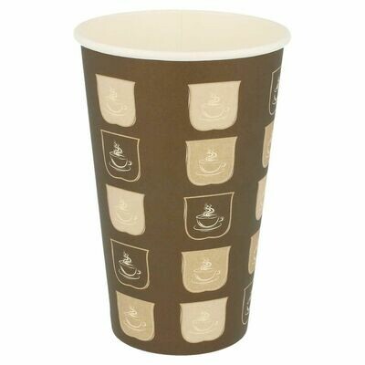 GOBELETS BOISSONS CHAUDES 1 PAROI 480 ML