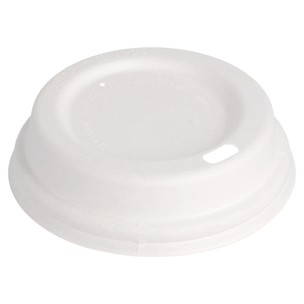 Couvercles pour gobelets boissons chaudes FEEL GREEN 240 ML