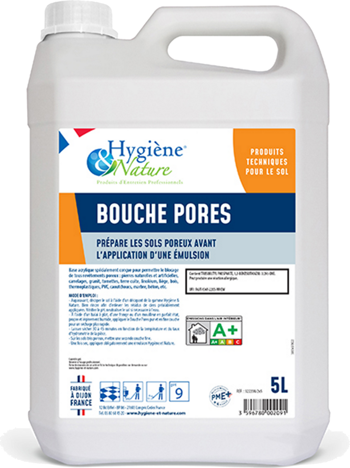 2 x BOUCHE PORES