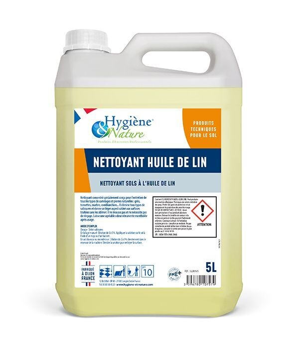 4 x NETTOYANT HUILE DE LIN