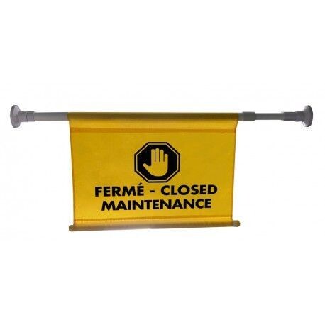 DRAPEAU DE SIGNALISATION EN TISSU
