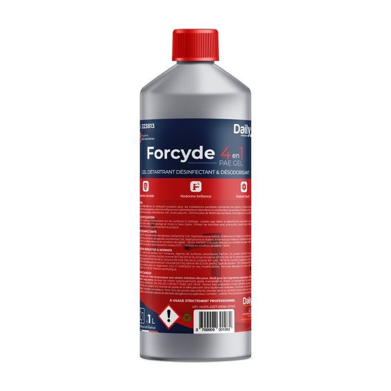 FORCYDE 4 EN 1 NETTOYANT SANITAIRE 1L