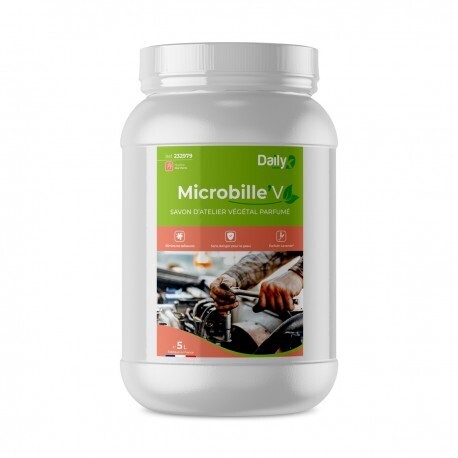 MICROBILLE'V SAVON BASE VÉGÉTALE DAILYK GREEN - 5L