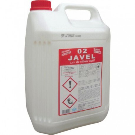 JAVEL LIQUIDE 2,6% - 5L