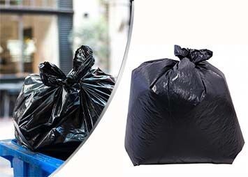 SACS POUBELLE PEBD NOIRS