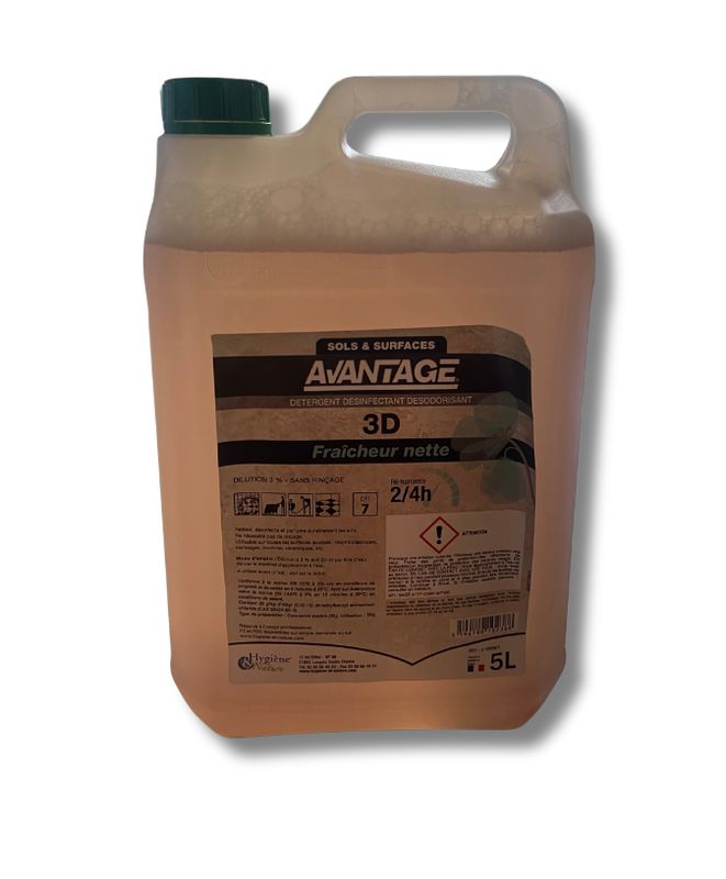 Détergent 3d bidon 5l