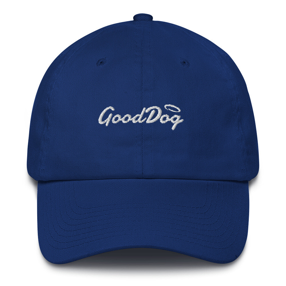 GoodDog Cap /
Royal Blue GoodDog Cap /
Royal Blue