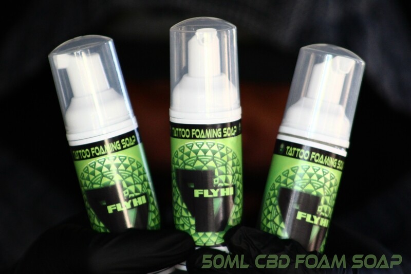 Flyhi foaming CBD soap