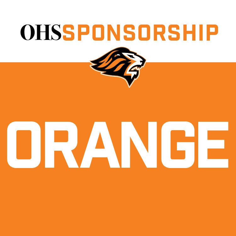 2025-2026 OHS Sponsorship:  ORANGE