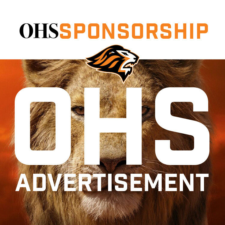 2022-23 OHS Sponsorship: 
ADVERTISEMENT: John Courier Field