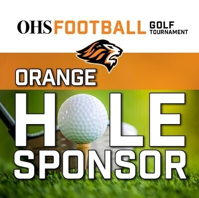 Football Golf - Orange Sponsor