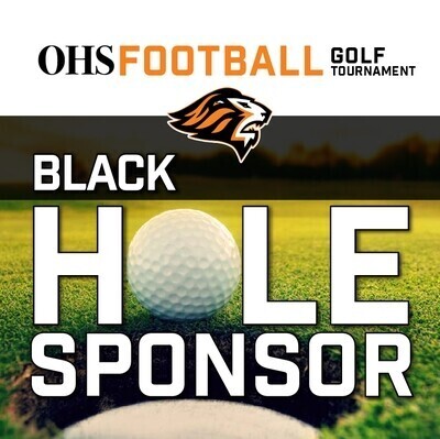 Football Golf - Black Sponsor