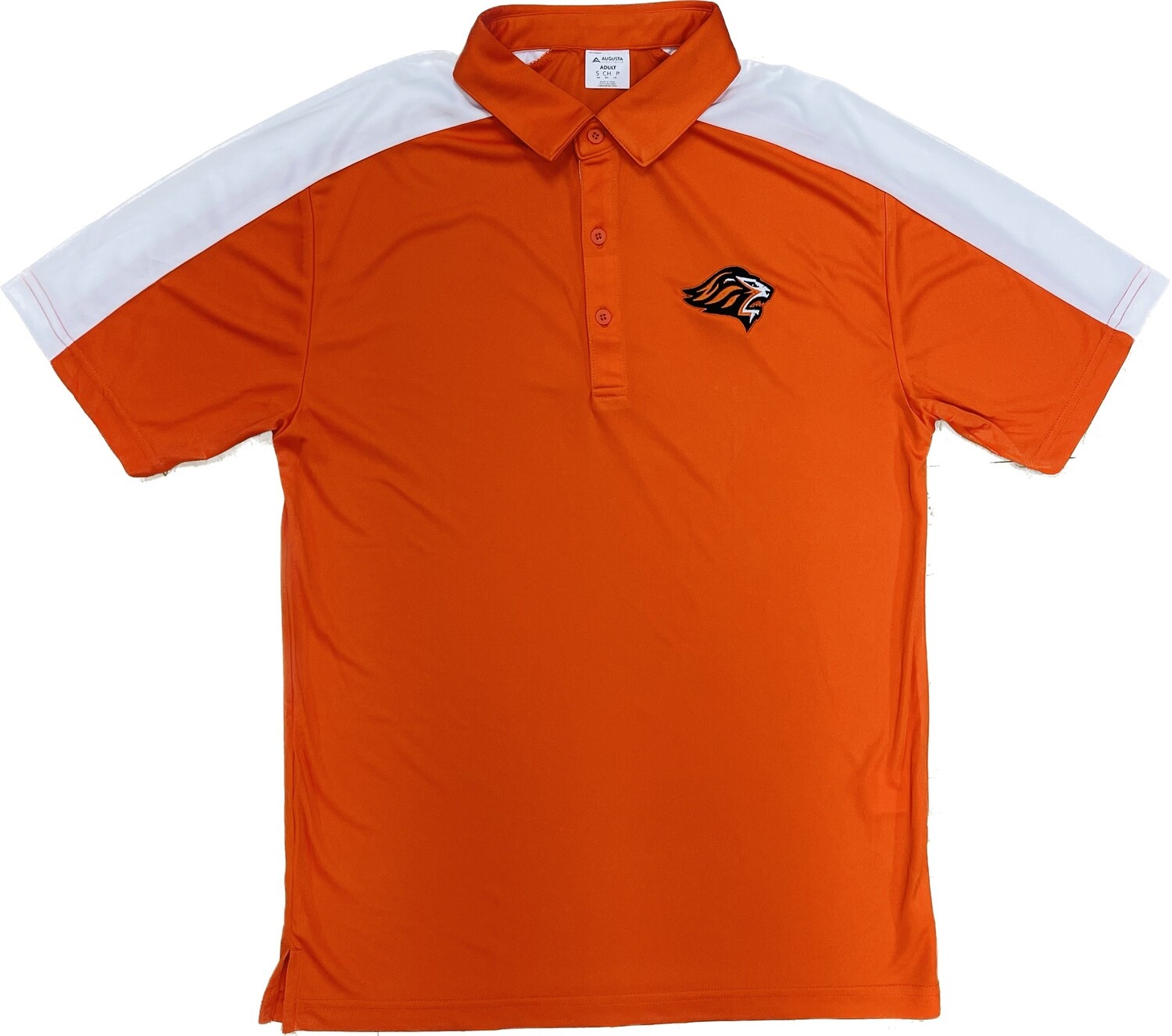 Polo - Orange and White
