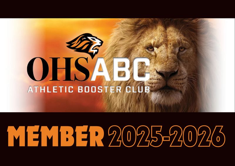 2026 - 2027 OHS Athletic Booster Club  FAMILY Membership