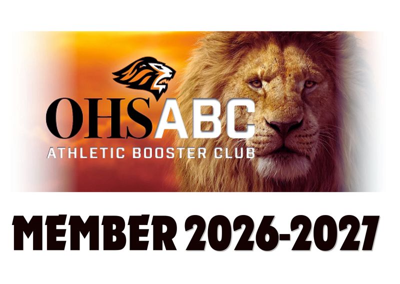 2026 - 2027 OHS Athletic Booster Club  FAMILY Membership