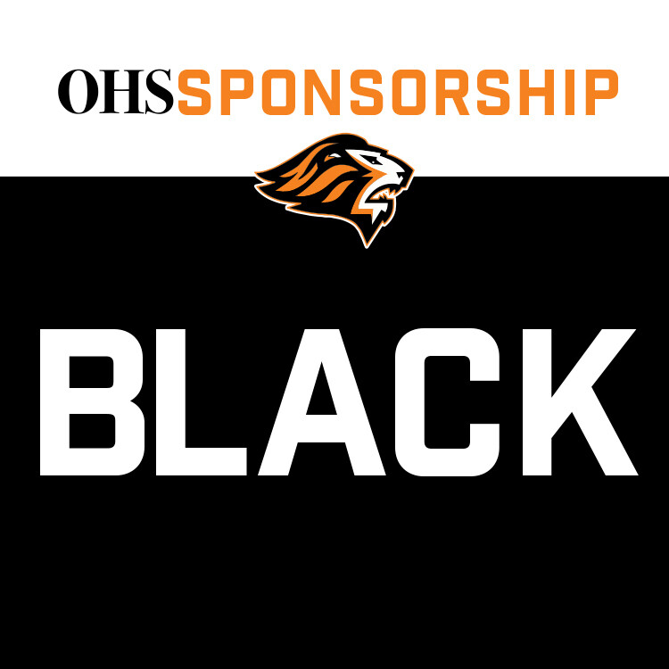 2026-2027 OHS Sponsorship:  BLACK