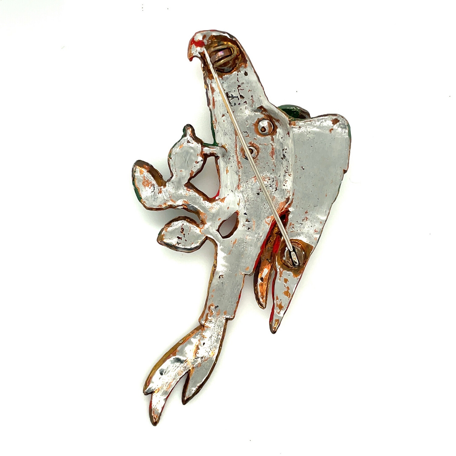 Vintage Pot Metal “Parrot” by Jose Rodrigues 1940’s