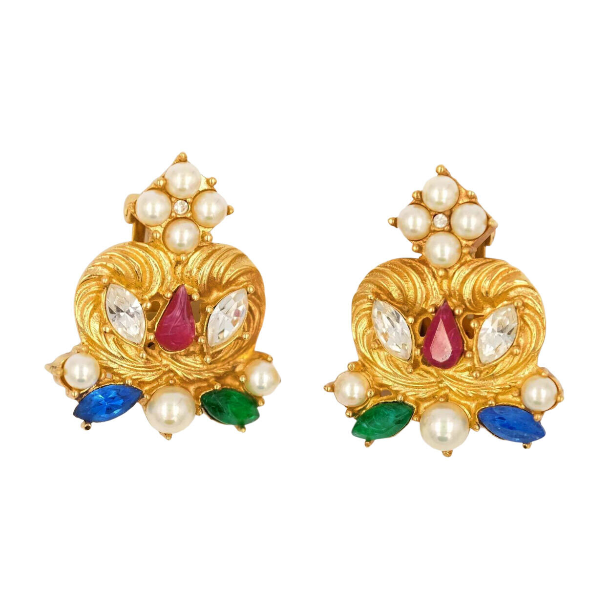 Christian Dior Germany Multicolor Earrings