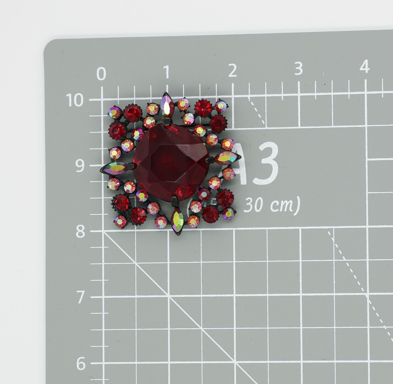 Claudette Red Pin
