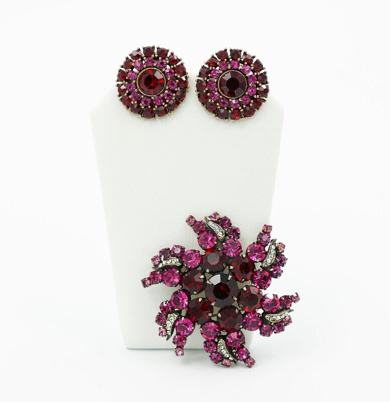 Weiss Red Fuchsia Set