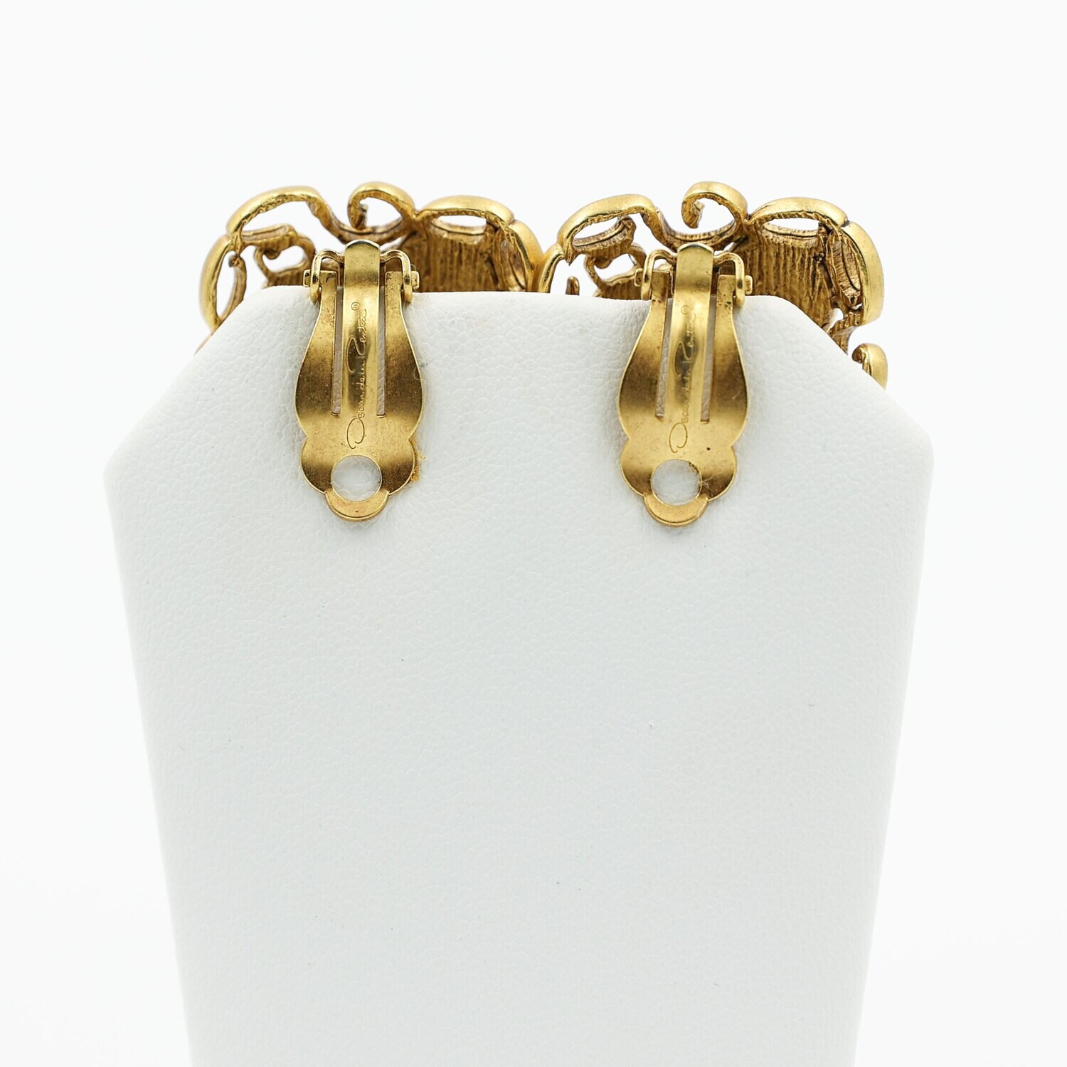 Oscar de la Renta Vintage Earrings