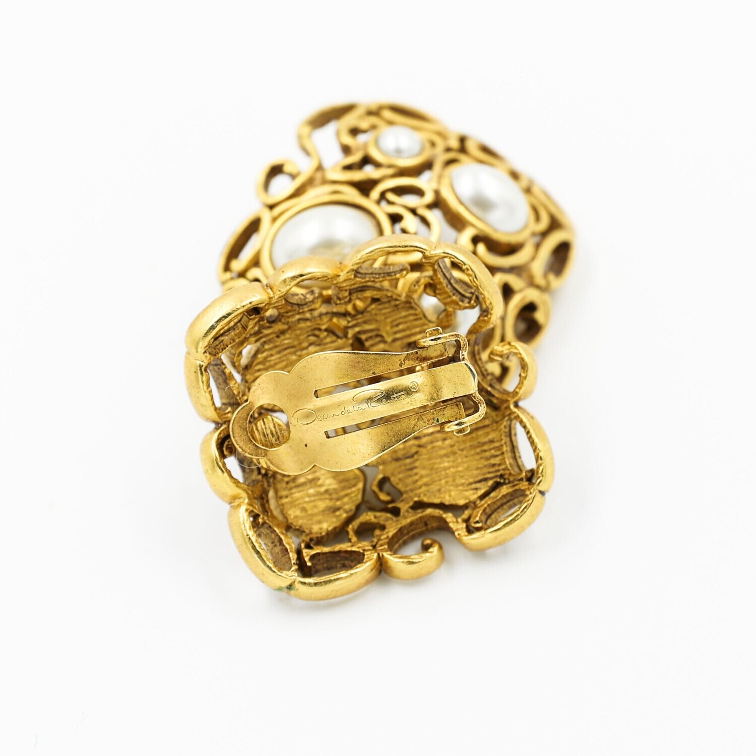 Oscar de la Renta Vintage Earrings