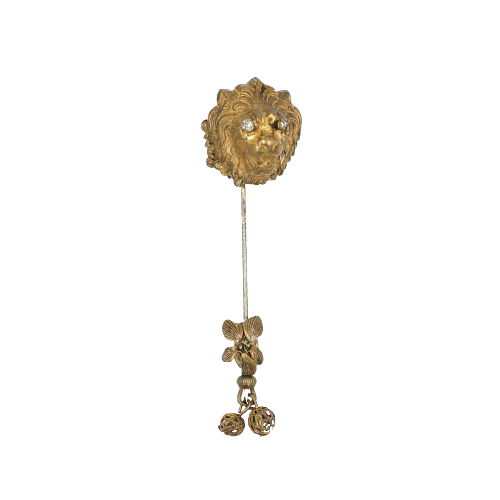 Miriam Haskell Lion Stick Pin