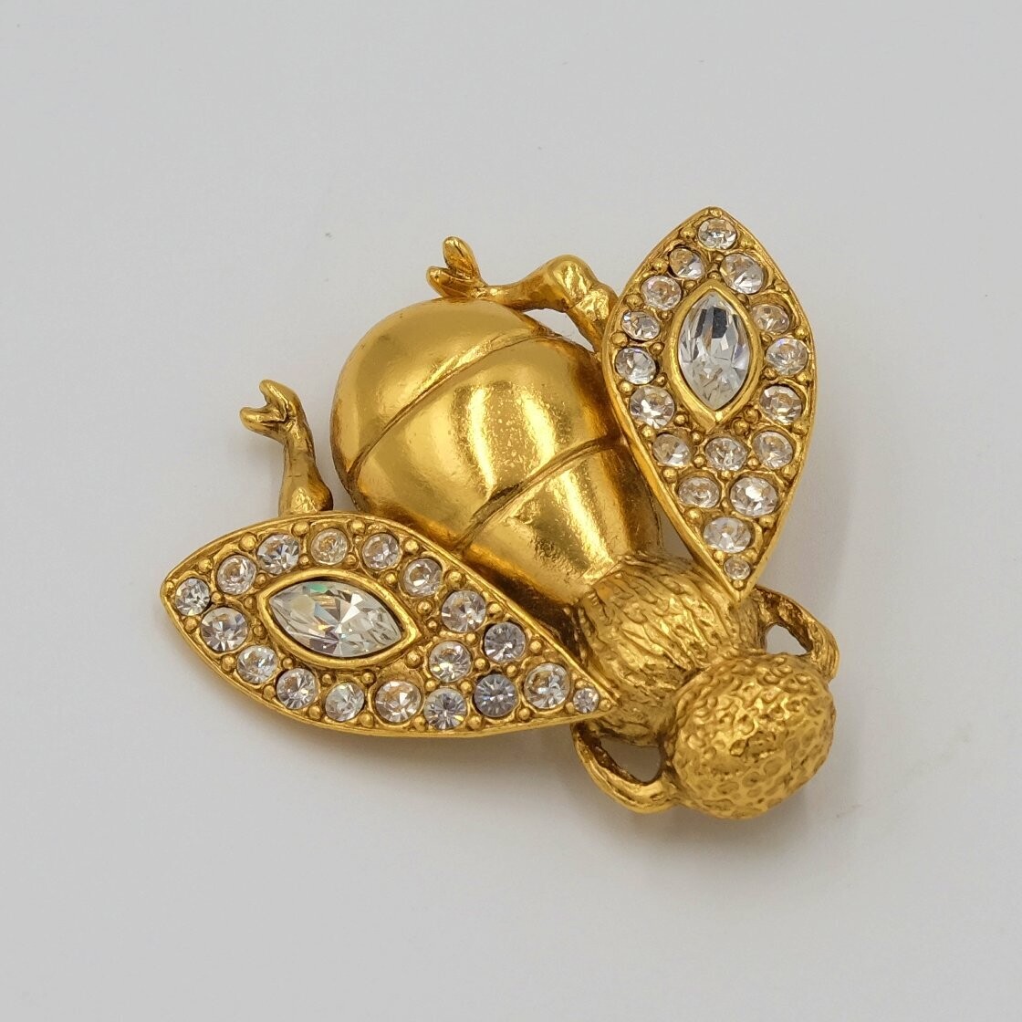 Christian Dior Boutique Bee Brooch 1980's